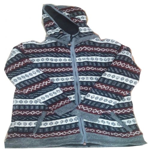 Woolen Zip Jacket